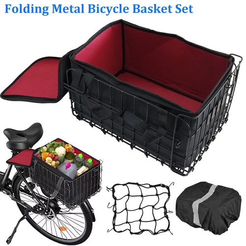 Metal rear bicycle - rear,