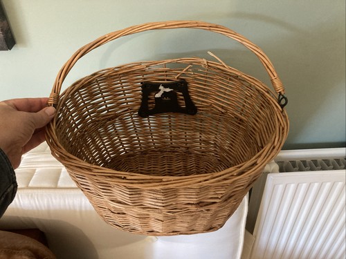 Wicker basket for front - basket,