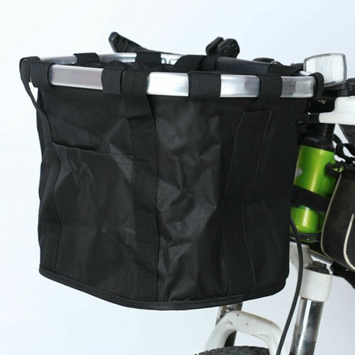 Collapsible bike front basket - front,