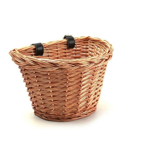 Vintage wicker bike basket - vintage,