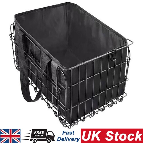 Folding metal rear bike rack - rear,