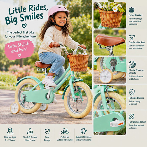 Mint green 14in - mint,