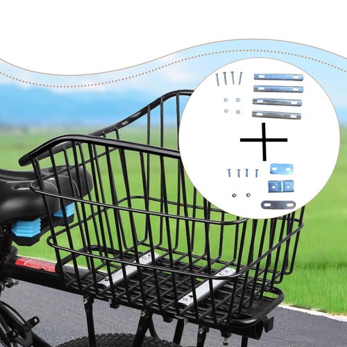 Bicycle basket mounting kit - bicycle,