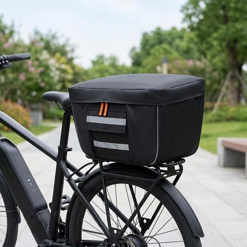 Bicycle basket bike rear - bicycle,