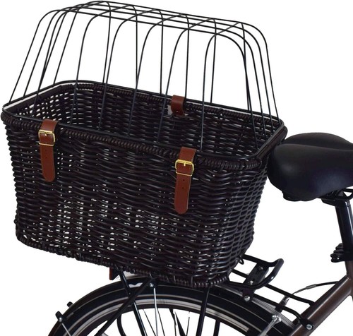 Rear bike basket dog - rear,