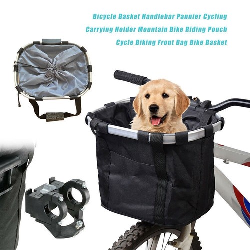 Bicycle front basket foldable - basket,
