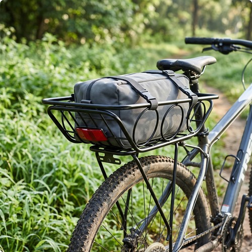 Rear bike basket - basket, large