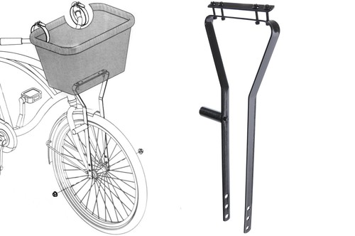Adie bike basket metal frame - adie,