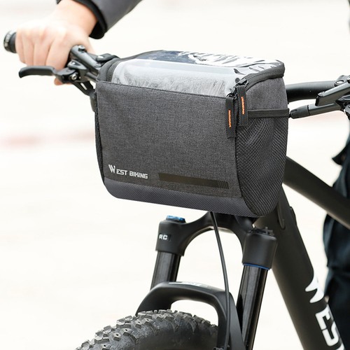 Bike front tube bag - bike, bicycle