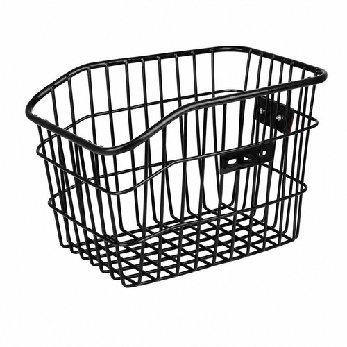 Rear rack bike basket with - rear,