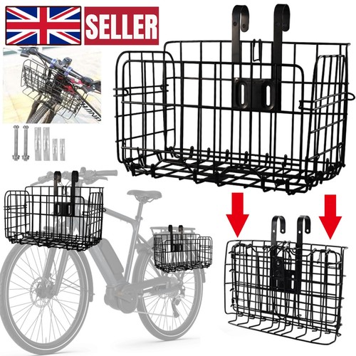 Metal foldable bike - metal, front
