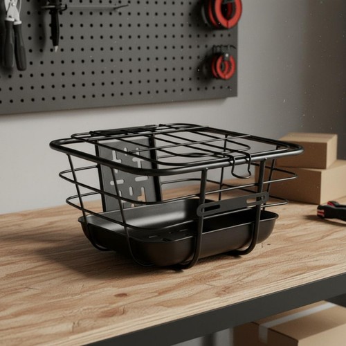 Metal wire bike basket - metal,