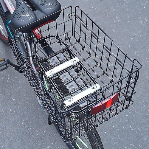 Bike rear basket bicycle - bike,