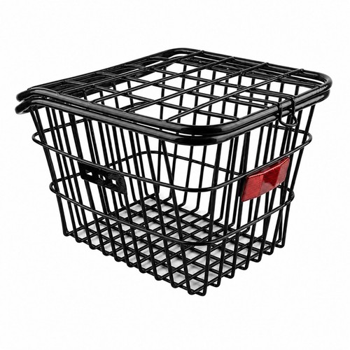Rear rack bike basket - rear,