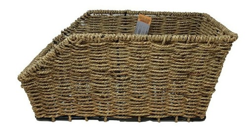 Rear wicker bicycle shopping - wicker,